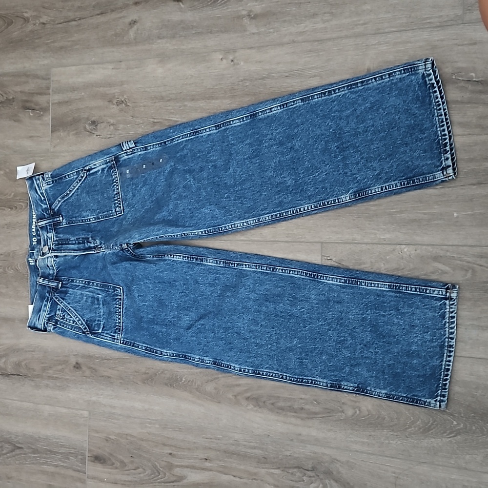 Gap carpenter jeans medium blue wash size 10 kids